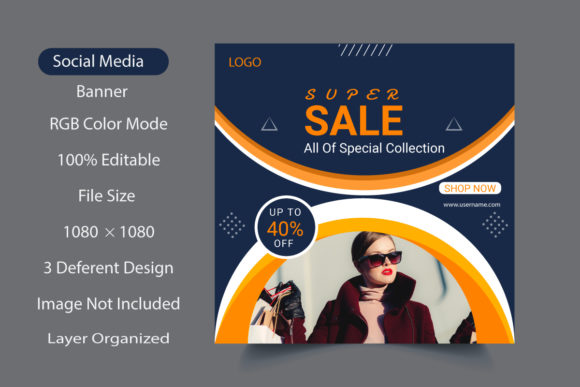 Download Social Media Post Template Design Sale - Sale Collection